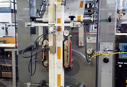 Rovema VPI, VPX (rebuilt-to-new) for coffee bags, with valve applicator etc.